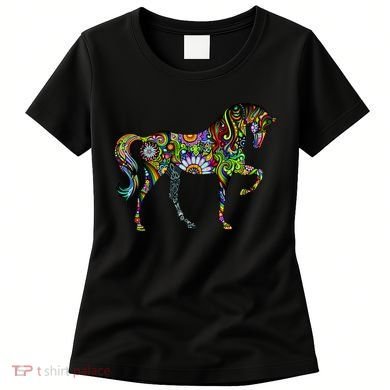 Trippy Cheerful Horse Women's T-Shirt