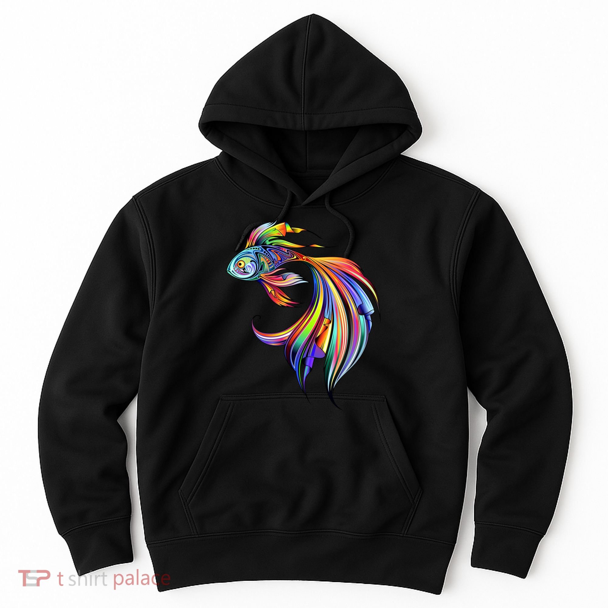Trippy Fish Motley Hoodie