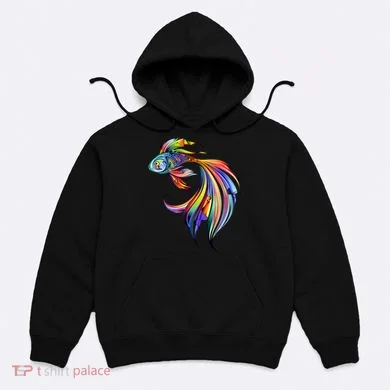 Trippy Fish Motley Hoodie