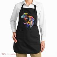 Trippy Fish Motley Apron thumb 2