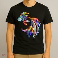 Trippy Fish Motley T-Shirt thumb 3