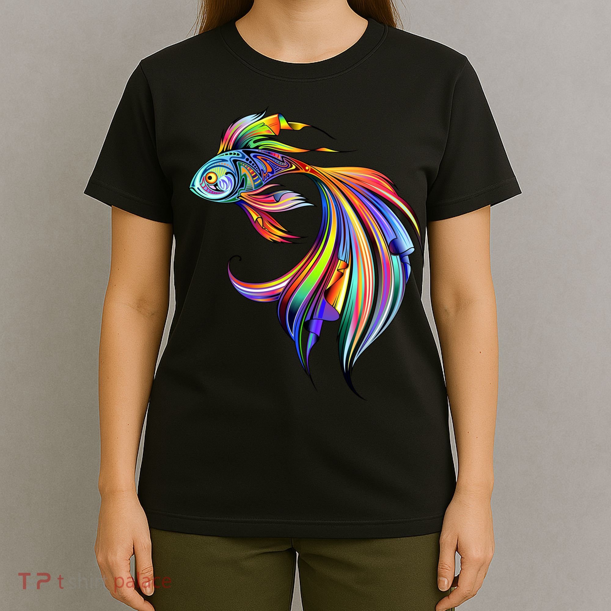 Trippy Fish Motley T-Shirt