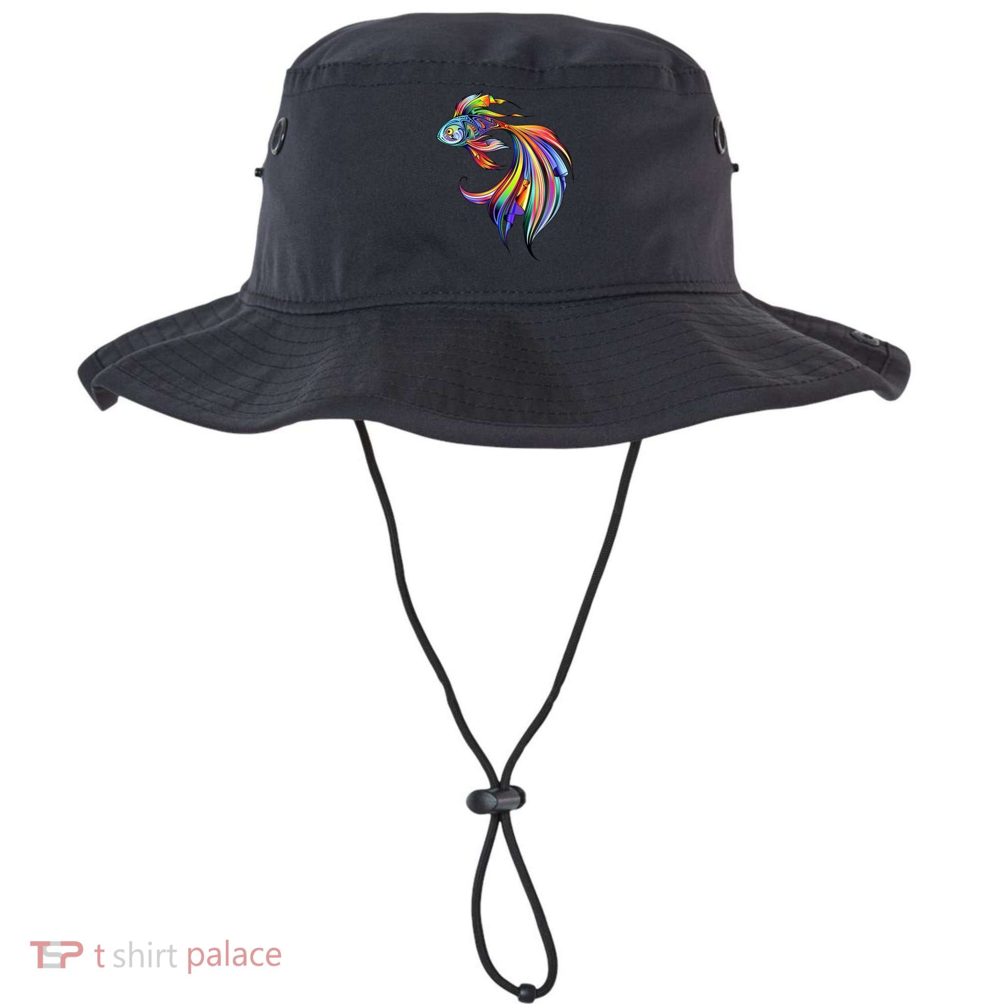 Trippy Fish Motley Bucket Hat
