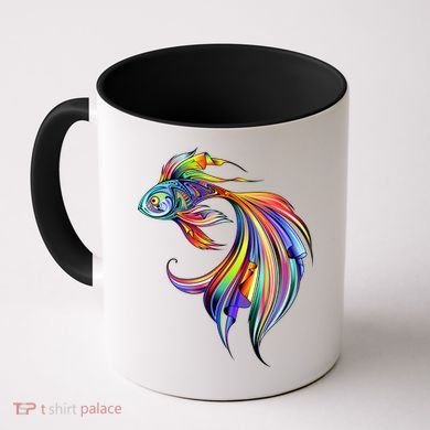 Trippy Fish Motley Coffee Mug