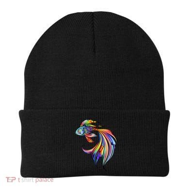 Trippy Fish Motley Beanie