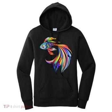Trippy Fish Motley Women's Hoodie