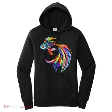 Trippy Fish Motley Women's Hoodie