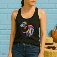 Trippy Fish Motley Women's Tank Top thumb 2