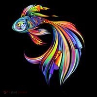 Trippy Fish Motley Women's Tank Top thumb 5