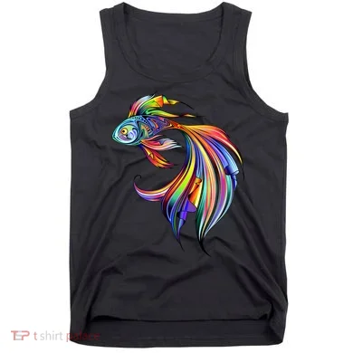 Trippy Fish Motley Tank Top