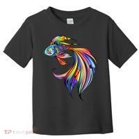 Trippy Fish Motley Toddler T-Shirt thumb 0