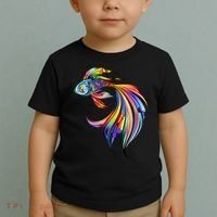 Trippy Fish Motley Toddler T-Shirt thumb 2