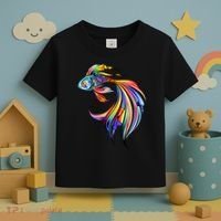 Trippy Fish Motley Toddler T-Shirt thumb 3