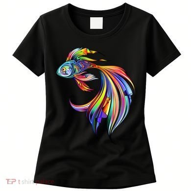 Trippy Fish Motley Women's T-Shirt