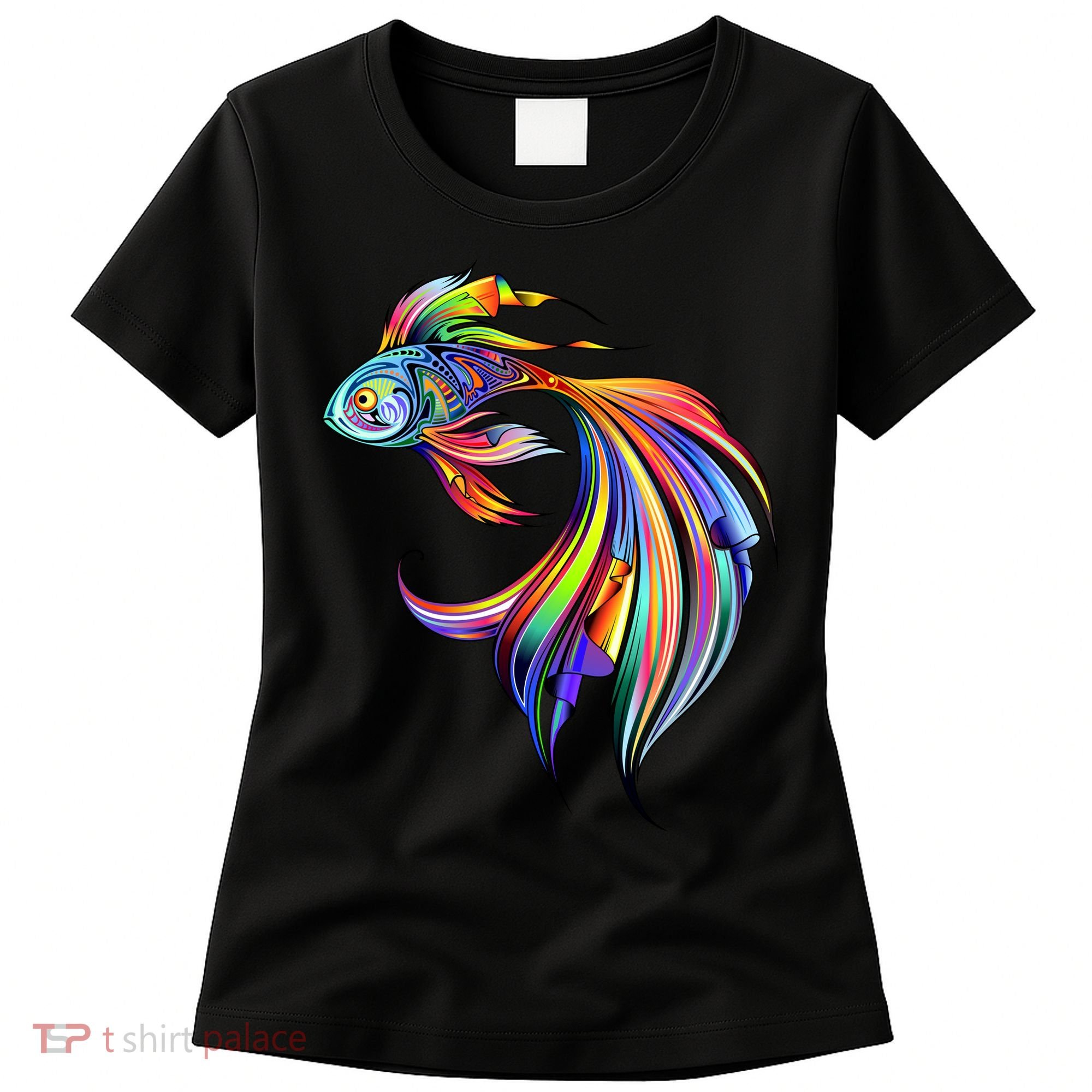 Trippy Fish Motley Women's T-Shirt