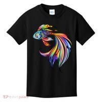 Trippy Fish Motley Kids T-Shirt thumb 0