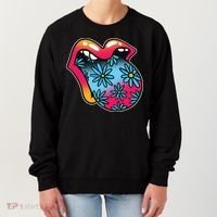 Trippy Floral Mouth Women's Sweatshirt thumb 0