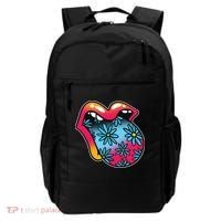 Trippy Floral Mouth Backpack thumb 0
