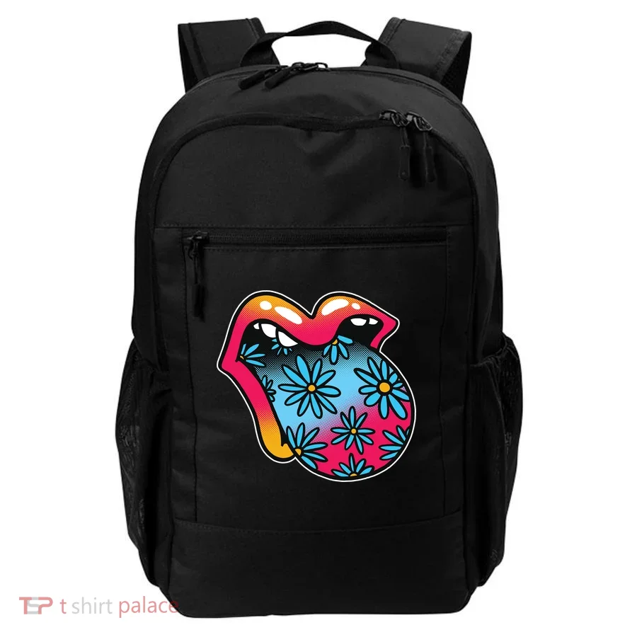 Trippy Floral Mouth Backpack