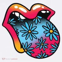 Trippy Floral Mouth Long Sleeve Shirt thumb 2