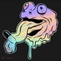 Trippy Frog Doggie Tank thumb 4