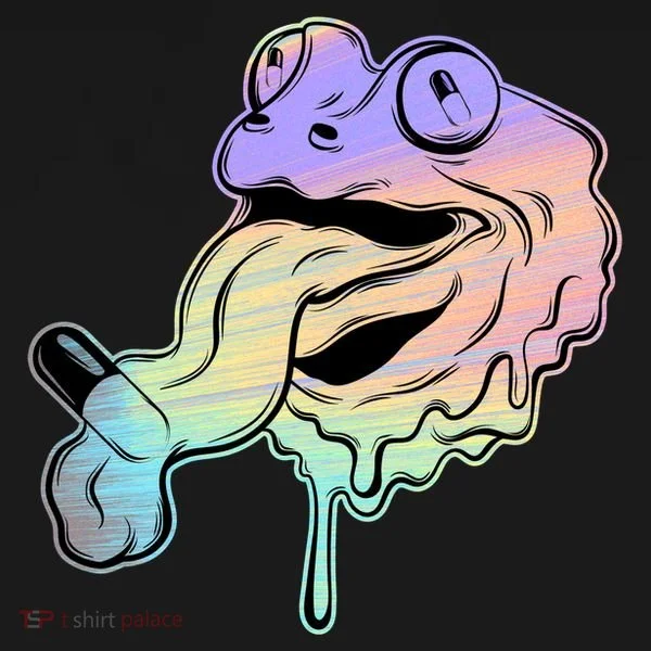Trippy Frog Doggie Tank