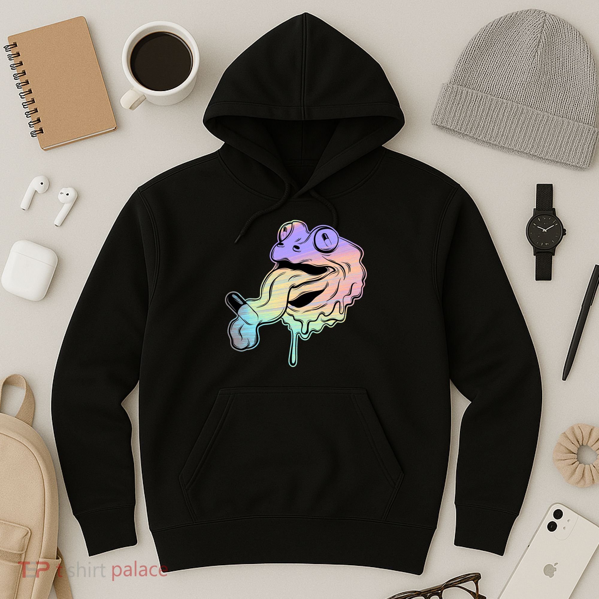 Trippy Frog Hoodie