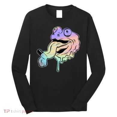 Trippy Frog Long Sleeve Shirt