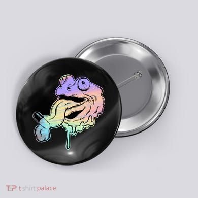 Trippy Frog Button