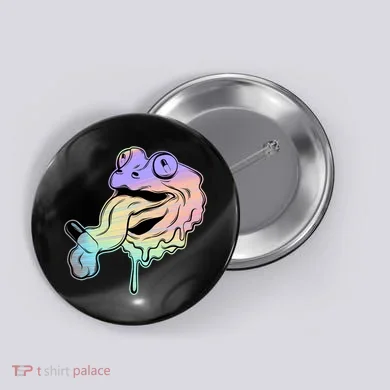 Trippy Frog Button