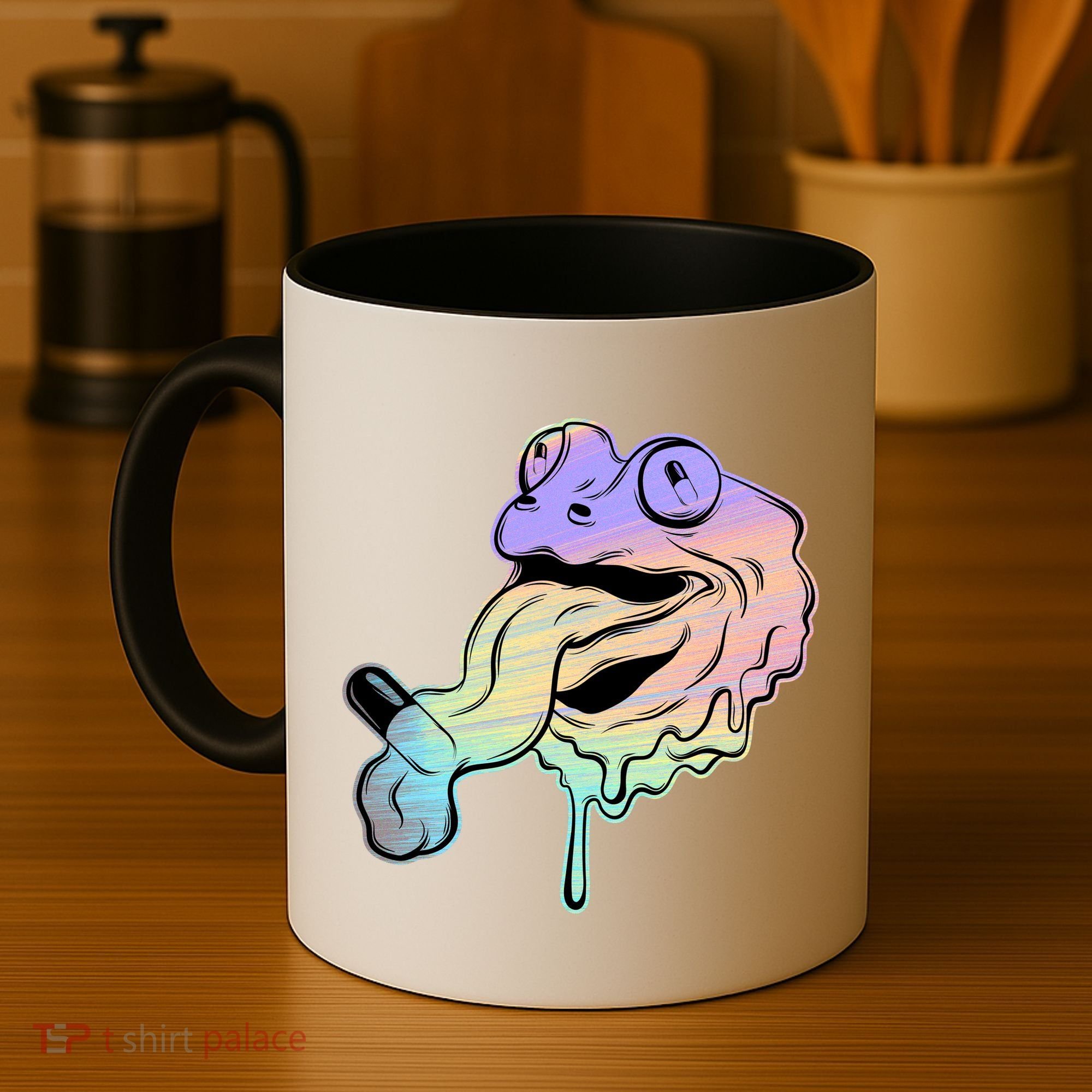 Trippy Frog Coffee Mug