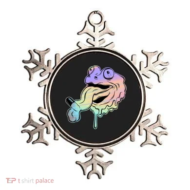 Trippy Frog Ornament