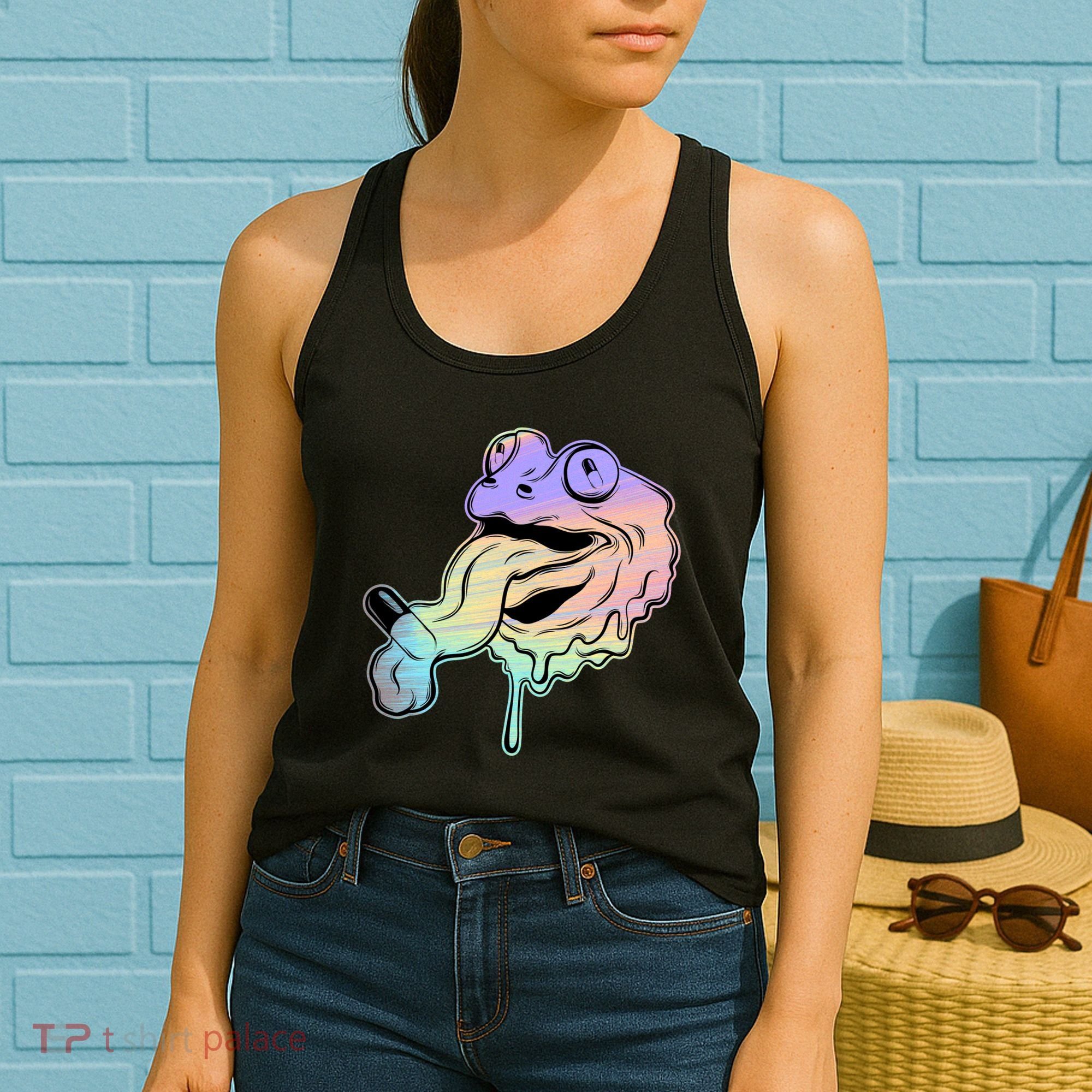 Trippy Frog Women's Tank Top