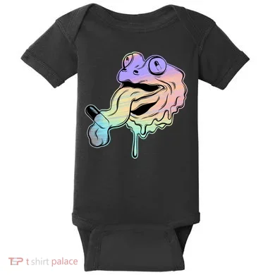 Trippy Frog Baby Bodysuit