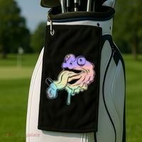 Trippy Frog Golf Towel thumb 2