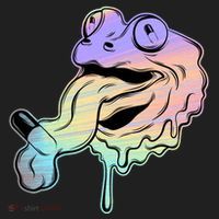 Trippy Frog Golf Towel thumb 3