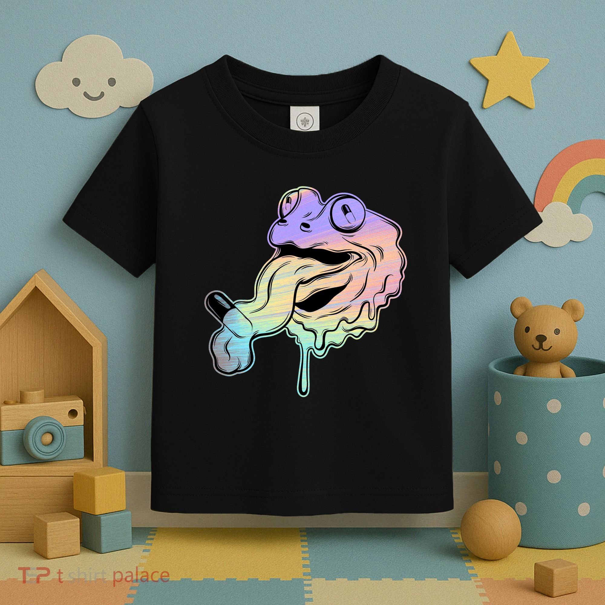 Trippy Frog Toddler T-Shirt
