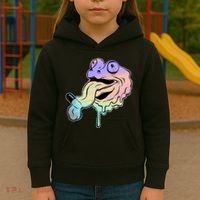 Trippy Frog Kids Hoodie thumb 3