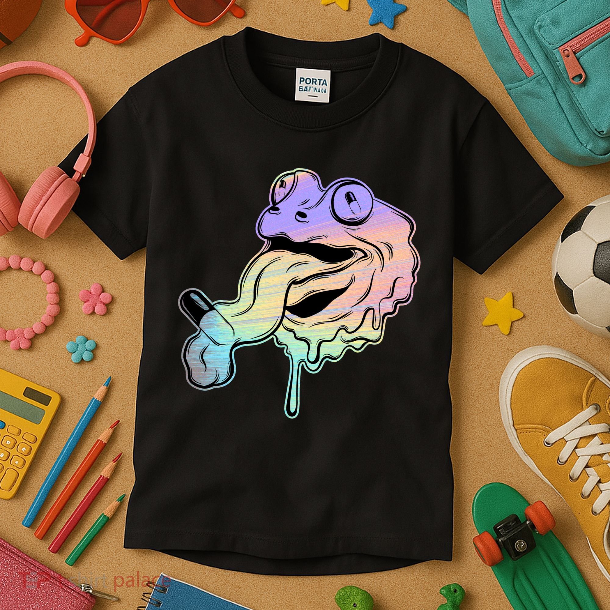 Trippy Frog Kids T-Shirt
