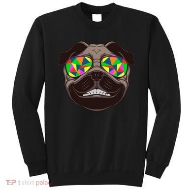 Trippy Hypnotized Pug Sweatshirt