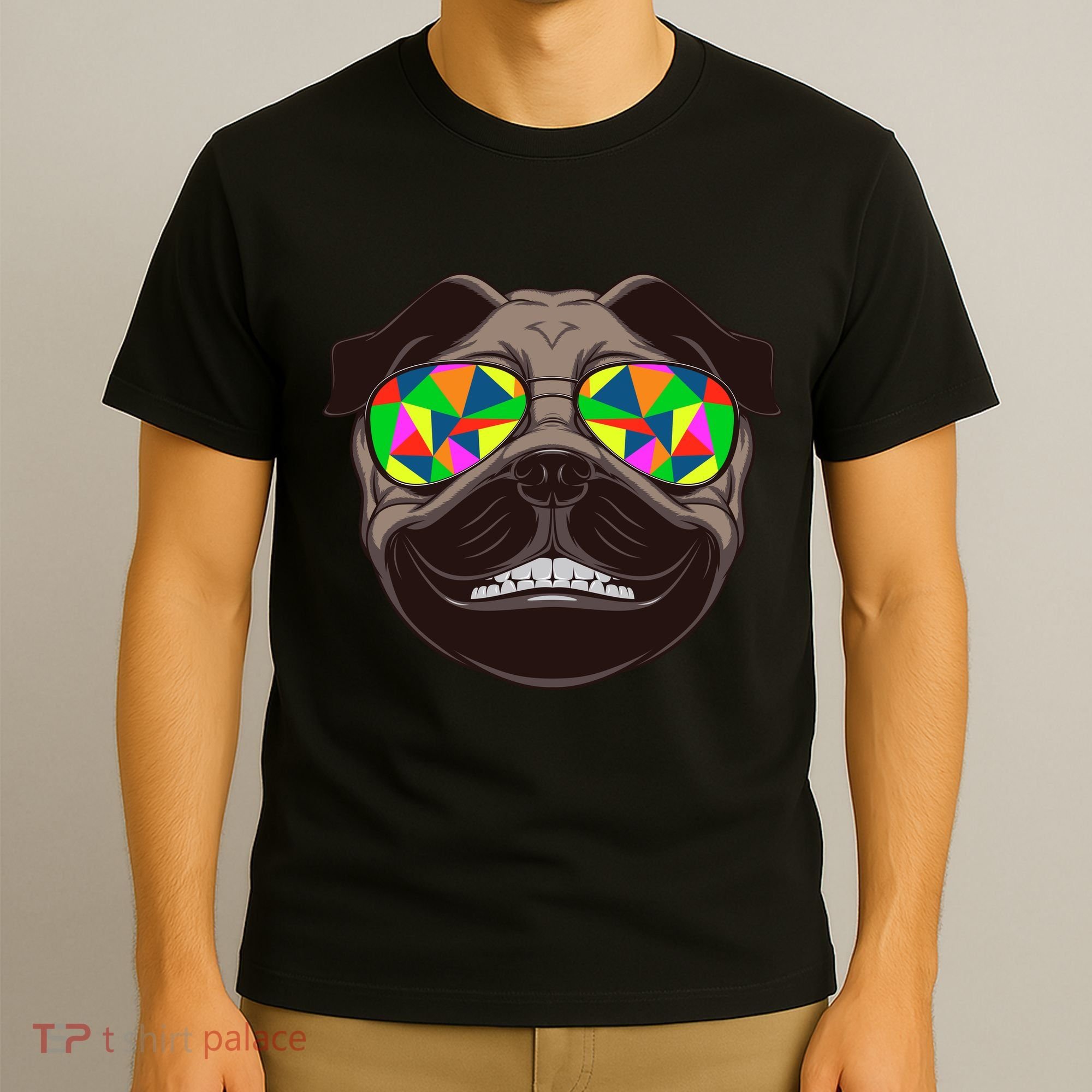 Trippy Hypnotized Pug T-Shirt