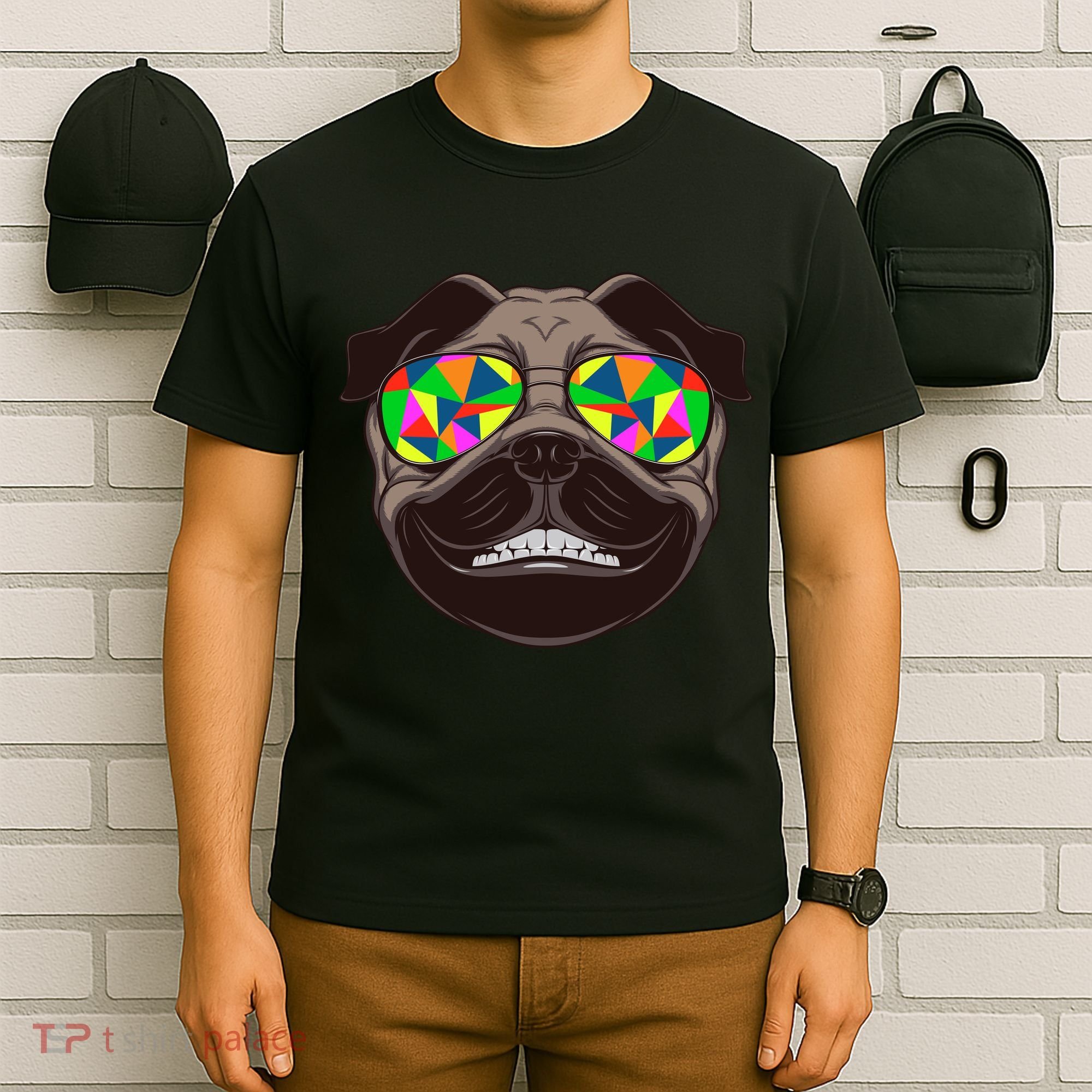 Trippy Hypnotized Pug T-Shirt