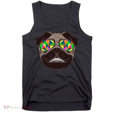 Trippy Hypnotized Pug Tank Top