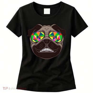Trippy Hypnotized Pug Women's T-Shirt