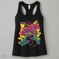 Trippy Mushroom Road Women's Tank Top thumb 3