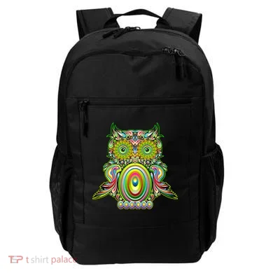 Trippy Owl Backpack