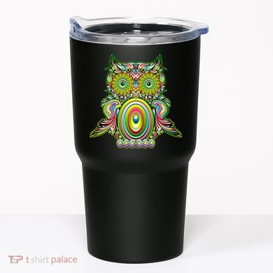 Trippy Owl Tumbler
