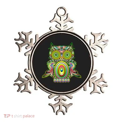 Trippy Owl Ornament