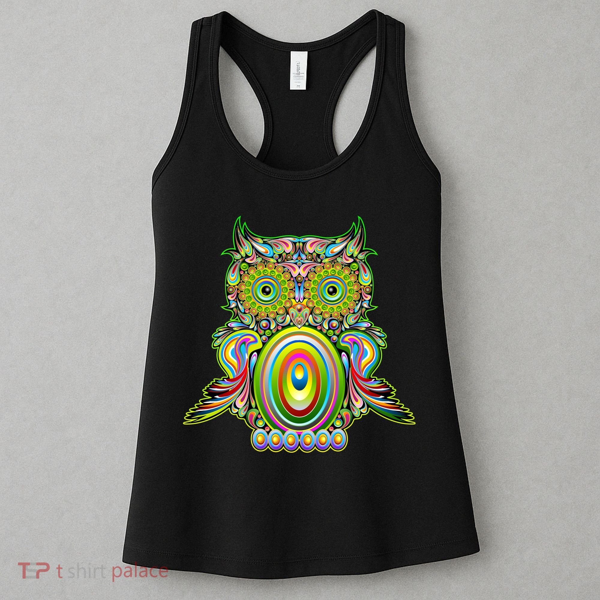 Trippy Owl Women's Tank Top
