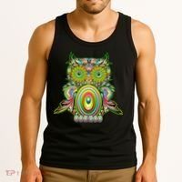 Trippy Owl Tank Top thumb 3